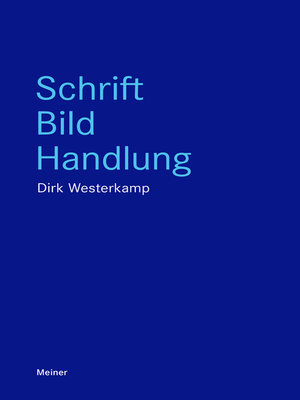 cover image of Schrift, Bild, Handlung